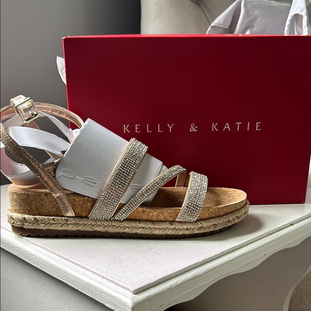 Kelly & Katie Glitter Sandals